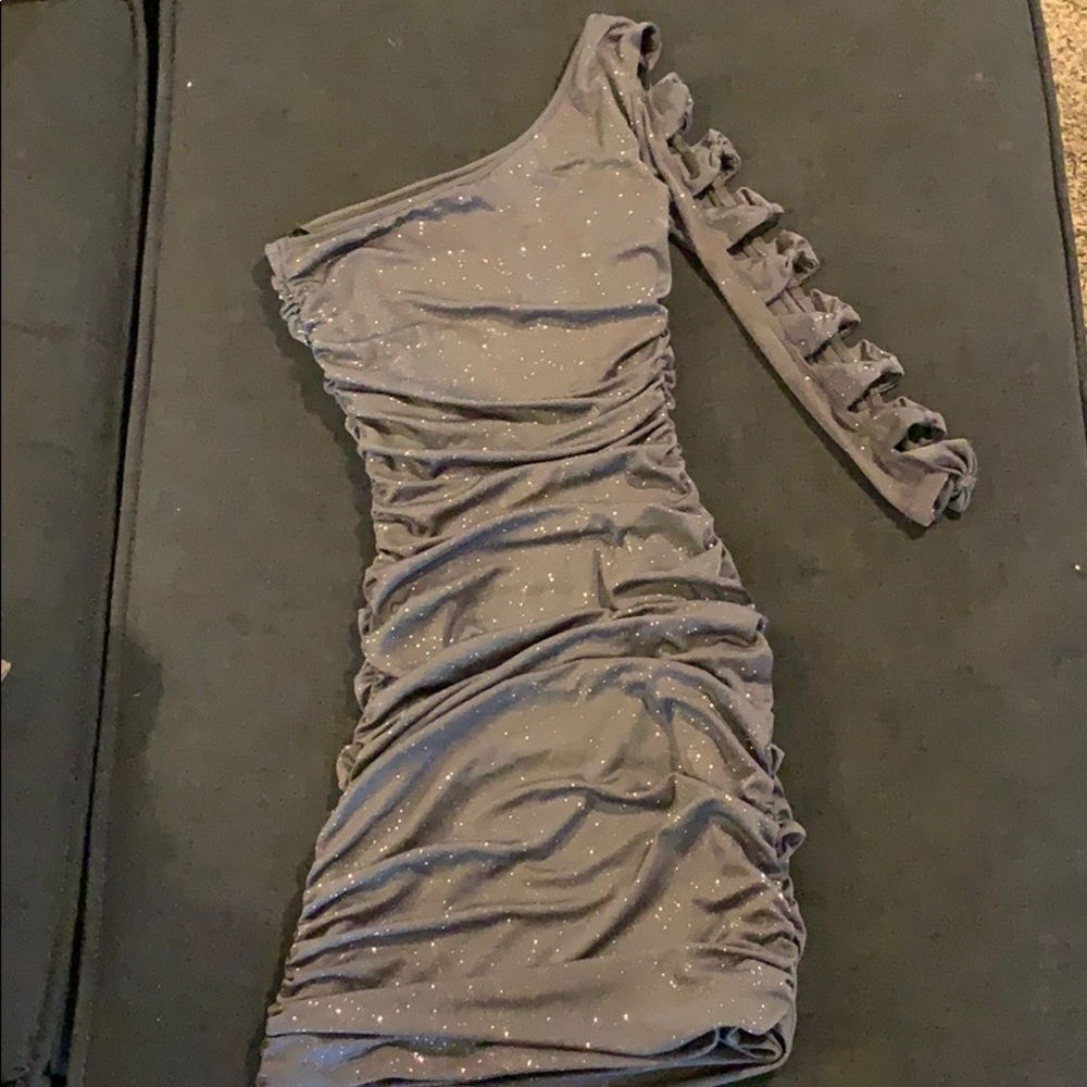 Sparkle grey dress